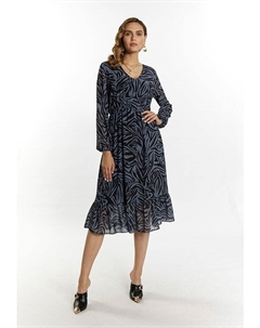 Длинное платье, цвет grau/schwarz Faina