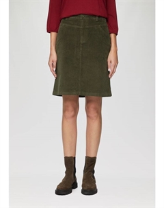 Мини-юбка sOliver kurz, оливковый S.oliver