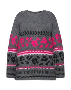 Пуловер, цвет graphitgrau Ulla popken