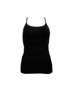 Топ Racerback Plain, черный O`neill