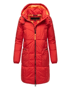 Пуховик Bliblablubb 14, цвет salsa red Navahoo