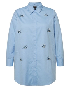 Блуза, голубой Ulla popken