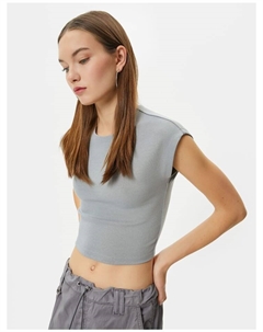 Футболка T shirt, серый Koton