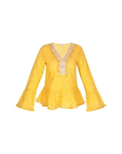 Блуза, желтый Izia