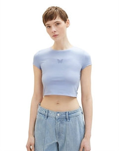 Футболка, голубой Tom tailor