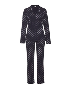 Пижама sOliver, цвет dunkelblau krawattenmuster S.oliver
