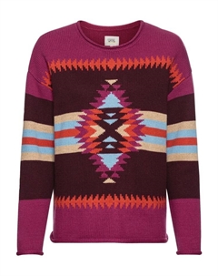 Пуловер Strick, цвет lila-braun Camel active