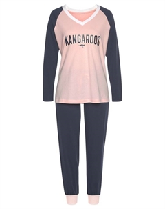 Пижама, цвет rosa-dunkelblau Kangaroos