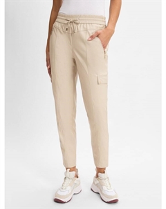 Тканевые брюки, бежевый Comma,