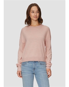 Пуловер Strick langarm, розовый Qs