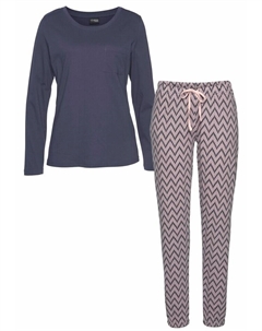 Пижама, цвет dunkelblau-gemustert Vivance dreams