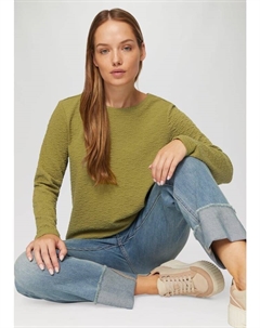 Толстовка sOliver langarm, оливковый S.oliver