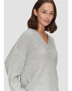 Пуловер sOliver Strick langarm, серый S.oliver