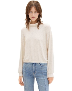 Лонгслив, кремовый Tom tailor