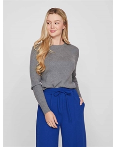 Пуловер, серый Vila