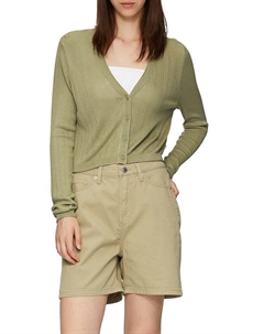 Кардиган QS by sOliver, зеленый Qs by s.oliver