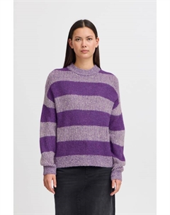 Пуловер Strick, фиолетовый Ichi