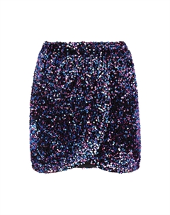Мини-юбка, цвет blau pink Faina