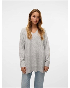 Пуловер, светло-серый Vero moda