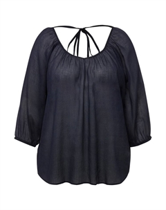 Туника, синий Ulla popken