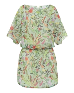 Туника sOliver, цвет grün bedruckt S.oliver