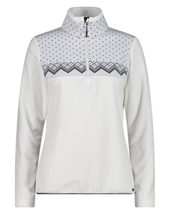 Флисовый пуловер Fleece, белый Cmp
