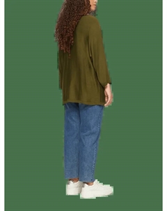 Пуловер Strick langarm, оливковый Qs