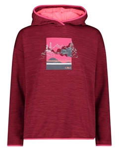 Флисовый пуловер Fleece, красный Cmp