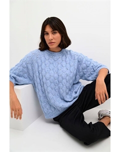 Пуловер, голубой Kaffe