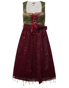 Длинное платье, оливковый Ulla popken