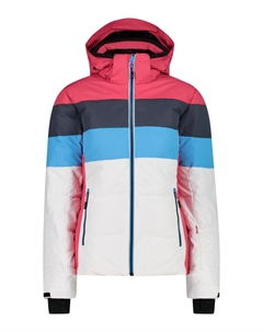 Лыжная куртка, цвет Weiß/Pink/Blau Cmp