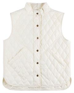 Стеганый жилет, белый Fay