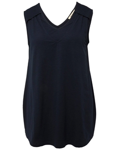 Классический топ Shirt, морской синий Ulla popken