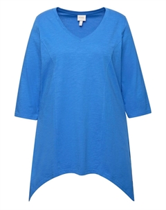 Топ Shirt, синий Ulla popken