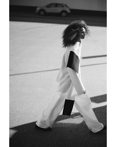 Свитер с воротником, белый H&m