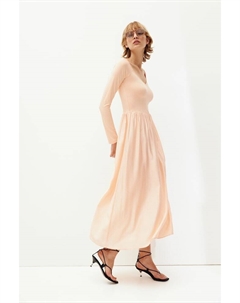 Платье с открытыми плечами, оранжевый H&m