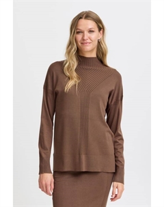 Пуловер Strick, коричневый Fransa