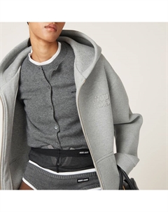 Кашемировые трусы, серый Miu miu