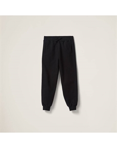 Хлопковые джоггеры, черный Miu miu