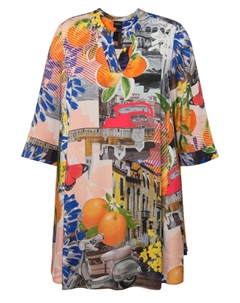 Туника, оранжевый Ulla popken