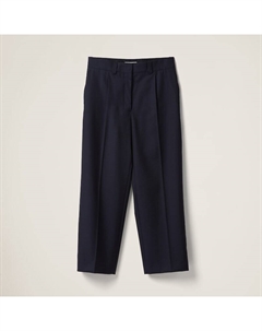 Брюки Батавия, синий Miu miu