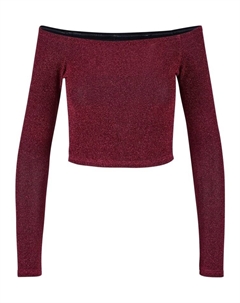 Лонгслив s, бордовый Urban classics