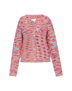 Пуловер Cardigan, цвет pink mehrfarbig Izia