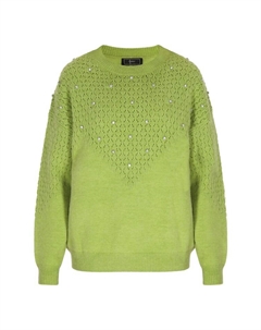 Пуловер, зеленый Faina