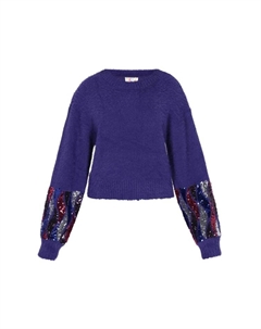 Пуловер, фиолетовый Izia