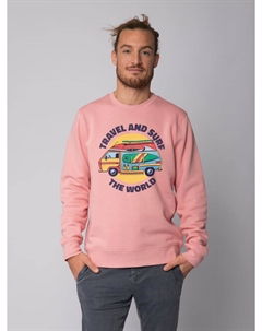 Толстовка Travel and surf, цвет canyon pink Watapparel