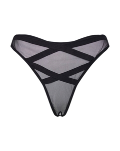 Стринги, черный Ulla popken