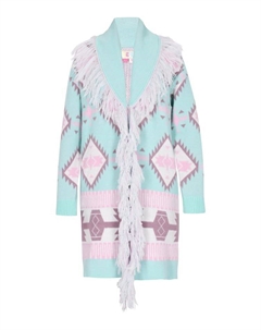 Пуловер Cardigan, цвет türkis mehrfarbig Izia