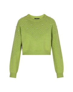 Пуловер, зеленый Faina