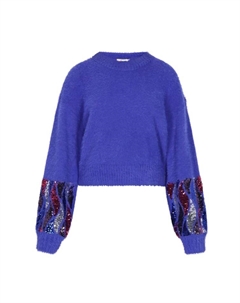 Пуловер, синий Izia